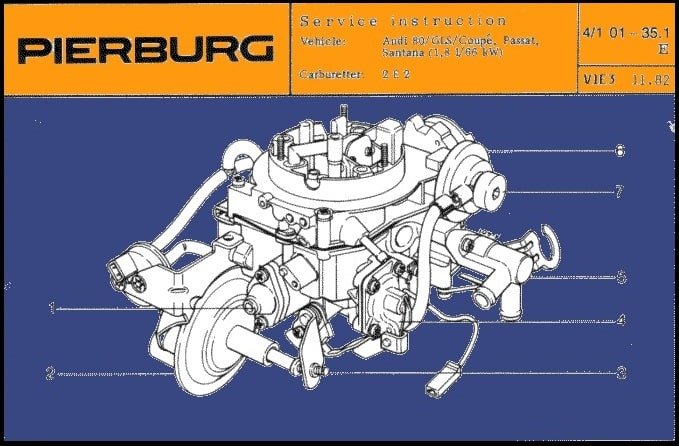 Pierburg Carb 2e2