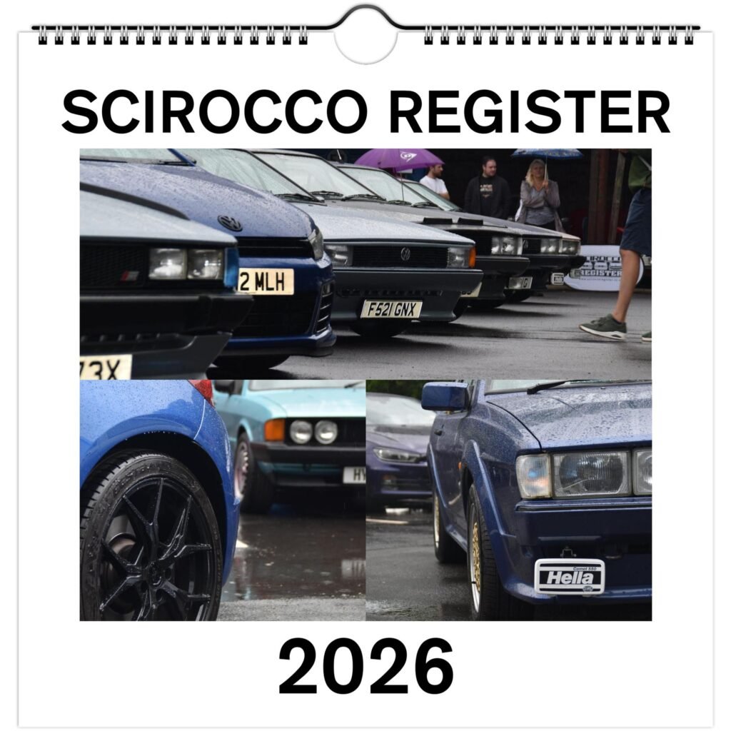 2026 Scirocco Register Calendar