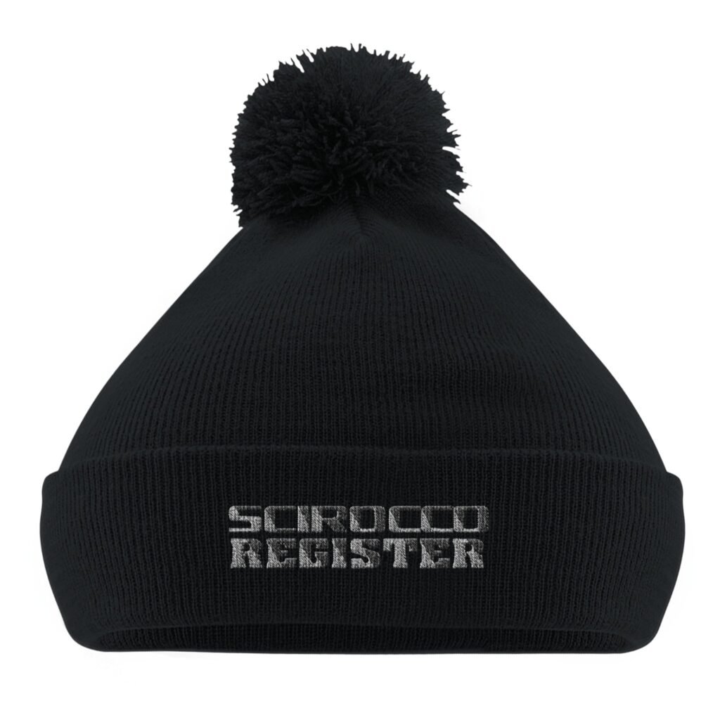Original Pom Pom Beanie | SR Text Logo