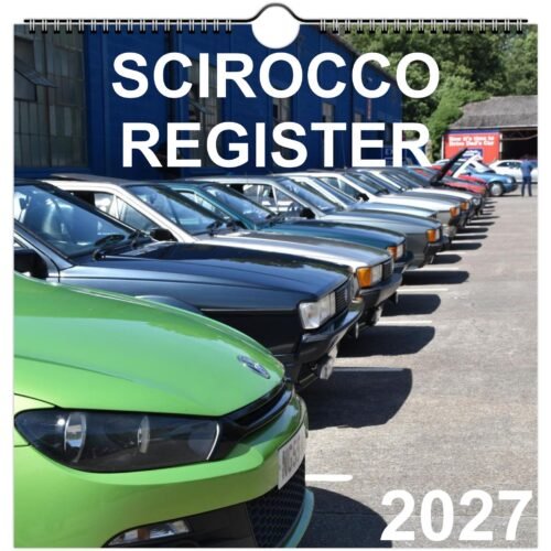 Scirocco Register 2027 Wall Calendar – Exclusive 2026 National Meet Photography